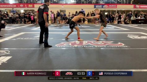 Perseus Cooperman vs Aaron Rodriguez 2024 ADCC Austin Open