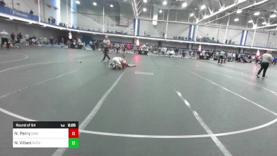 149 lbs Round Of 64 - Nathan Perry, Maryland vs Nick Villani, Rutgers - UnAttached