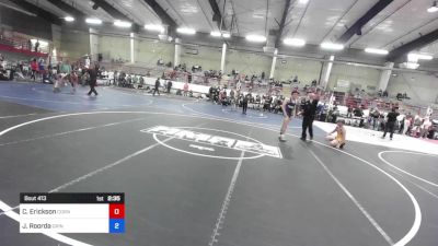 137 kg Semifinal - Chaz Erickson, Cornerstone Wrestling Club vs Jackson Roorda, Grindhouse