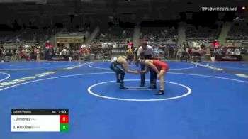 135 lbs Semifinal - Isaias Jimenez, Valiant College Prep vs Beau Hickman, Standfast Wrestling
