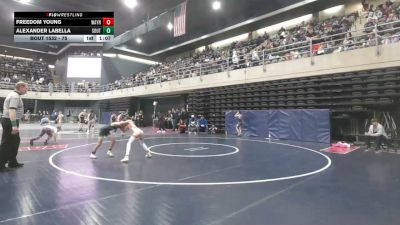 75 lbs Consi Of 8 #1 - Freedom Young, Waynesboro vs Alexander LaBella, South Plainfield
