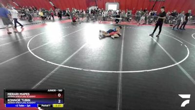 160 lbs Cons. Round 2 - Merari Mapes, Askren Wrestling Academy vs Konnor Tubin, Askren Wrestling Academy