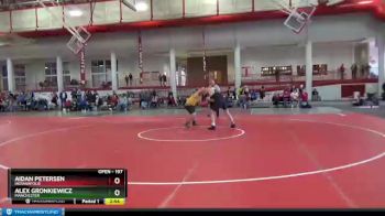 197 lbs Cons. Round 1 - Alex Gronkiewicz, Manchester vs Aidan Petersen, Indianapolis