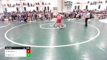 285 lbs Round Of 32 - Nile Monteiro, New Bedford vs Owen Quin, Middleborough