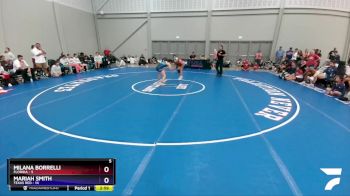 122 lbs Round 1 (8 Team) - Milana Borrelli, Florida vs Mariah Smith, Texas Red