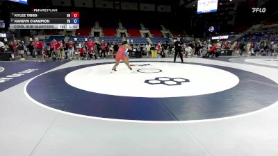 155 lbs Cons. Sub-quarters - KyLee Tibbs, OH vs Karsyn Champion, PA