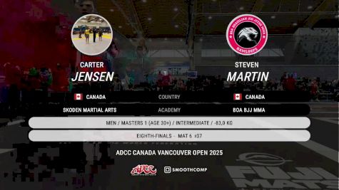 Steven Martin vs Carter Jensen 2025 ADCC Vancouver Open