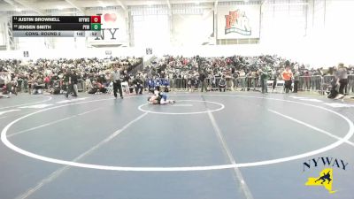 70 lbs Cons. Round 2 - Justin Brownell, Hoosick Falls Youth Wrestling Club vs Jensen Smith, Pioneer Youth Wrestling