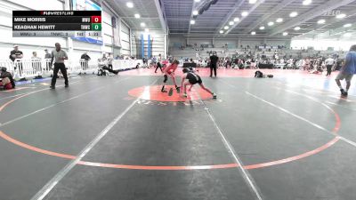 120 lbs Rr Rnd 3 - Mike Morris, MetroWest United Black vs Keaghan Hewitt, TNWC Blue