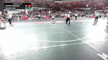 160 lbs Semifinal - Easton Kammerud, Sarbacker Wrestling Academy vs Maximo Xolo, Sarbacker Wrestling Academy