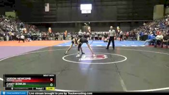 5A - 113 lbs Champ. Round 1 - Casey Bowlin, De Soto vs Jaxson Newcomb, Andover-Central