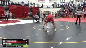 175 lbs Quarterfinal - DeMarius Robinson, Clinton vs Landon Bell, Iowa City, Liberty