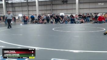 126 lbs Cons. Semi - Landon Conover, Sublime Wrestling Academy vs Owen Thayn, Challis Black Hearts