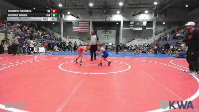 66 lbs Rr Rnd 4 - Barrett Kennell, Tiger Trained Wrestling vs Rocket Jones, Raw Wrestling Club