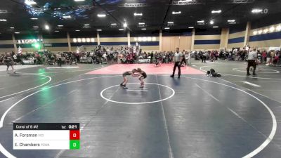 66 lbs Consi Of 8 #2 - Axel Forsman, Vici WC vs Emanuel Chambers, Poway Elite