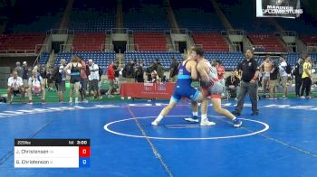 220 lbs Cons 4 - Jacob Christensen, California vs Gabe Christenson, Iowa