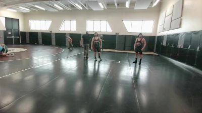 175 lbs Quarterfinal - Bryian Davis, Powell Middle School vs Draiten Popkes, Riverton Middle School