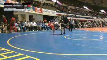 150 lbs Finals (2 Team) - Tristan Guiliani, Kempsville vs Sebastian Andino Rojas, Broad Run