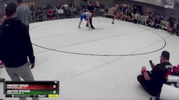 135 lbs Round 5 (8 Team) - Ashton Kuchar, Nebraska Blue vs Vincent Rosas, Kansas Rattlers