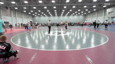 95 lbs Rr Rnd 1 - Benjamin Huska, All American Wrestling Club Red - EL vs Nico Rhinehart, CTWHALE Humpback - EL