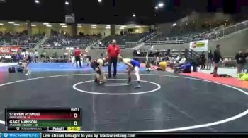 170 lbs Round 3 (4 Team) - Steven Powell, 5A Silverton vs Gage Hanson, 5A Crook County