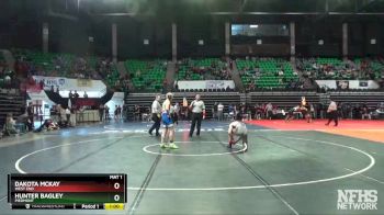 152 lbs Cons. Round 1 - Dakota McKay, West End vs Hunter Bagley, Piedmont