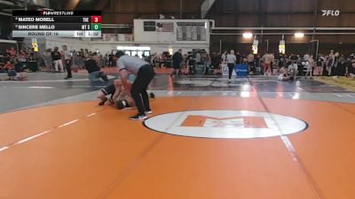 170 lbs Round Of 16 - Mateo Morell, The Mat Club vs Sincere Mello, Mt St Charles