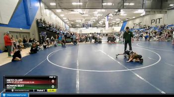 44-47 lbs Round 2 - Metz Cluff, Sons Of Atlas Wrestling Club vs Rowan Best, Westlake