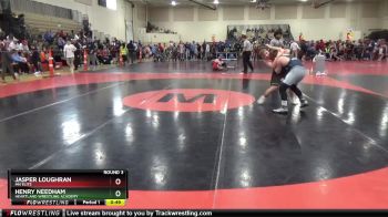 125 lbs Round 3 - Henry Needham, Heartland Wrestling Academy vs Jasper Loughran, MN Elite