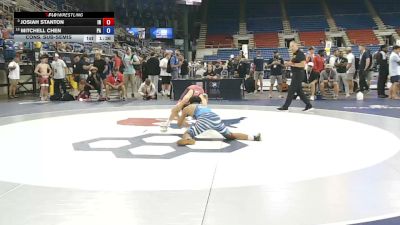 132 lbs Cons. Sub-semis - Josiah Stanton, Indiana vs Mitchell Chen, Pennsylvania