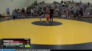 45 lbs Round 2 - Charlee May, Contenders Wrestling Academy vs Kennedy (boog) Wheeler, Contenders Wrestling Academy