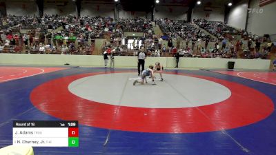 85 lbs Round Of 16 - Jace Adams, Troup Wrestling vs Nicholas Cherney, Jr., The Storm Wrestling Center