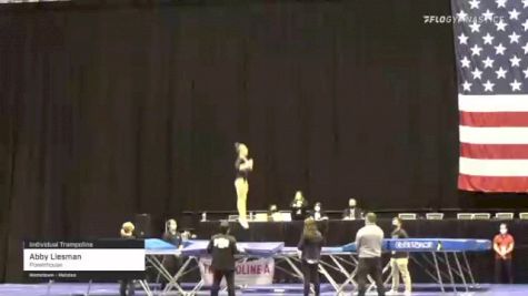 Abby Liesman - Individual Trampoline, Powerhouse - 2021 USA Gymnastics Championships