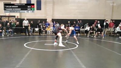 138 lbs Round Of 16 - Dylan Wright, Milford vs Damien Scribner, West Springfield