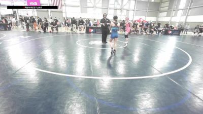 U20 Women - 50 lbs Champ. Round 1 - Dannielle Sizelove, TX vs Katey Valdez, CO
