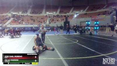 D2-120 lbs Quarterfinal - Micah Madson, Horizon vs Jose Gael Moreno, Kofa