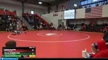 Round 1 - Trace Robertson, Clear Creek-Amana vs Gavin Plathe, Mount Vernon