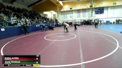 285 lbs 5th Place Match - Elisha Alfred, Bagdad HS vs Gavin Franklin, Flagstaff