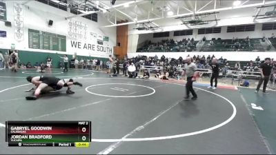 215 lbs Cons. Round 3 - Jordan Bradford, Yucaipa vs Gabryel Goodwin, Calabasas