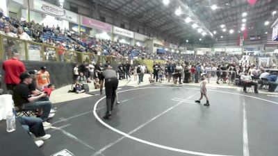 49 lbs Round Of 16 - Lawsen Harris, Bald Eagle WC vs Aiden Thornton, Duran Elite