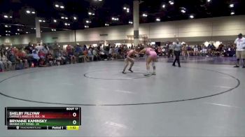 135 lbs Round 5 (8 Team) - Shelby Fillyaw, Charlie`s Angels-FL Blk vs Bryanne Kaminsky, Orange City Titans