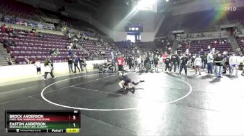 88 lbs Champ. Round 1 - Easton Anderson, Nebraska Wrestling Academy vs Brock Anderson, Pikes Peak Warriors Wrestling