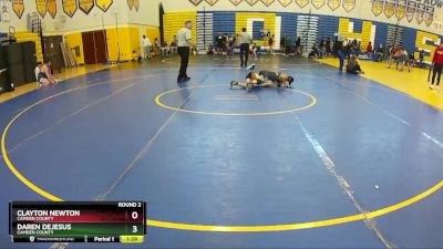 106 Gold Round 2 - Daren Dejesus, Camden County vs Clayton Newton, Camden County