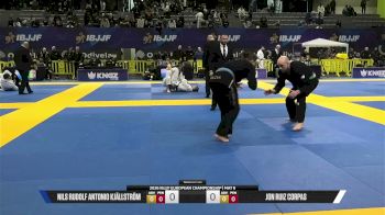 Jon Ruiz Corpas vs Nils Rudolf Antonio Kjällström 2026 European Jiu-Jitsu IBJJF Championship