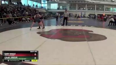 184 lbs Quarterfinal - Colby Giroux, Rochester Institute Of Technology vs Gary Nagle, Ursinus College