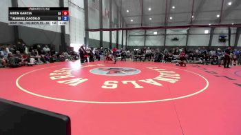 16U Boys FS - 94 lbs 3rd Place Match - Aiden Garcia, CA vs Manuel Cacoilo, CA