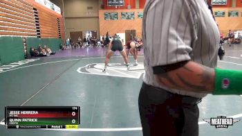 174 lbs Cons. Semi - Jesse Herrera, Mt. SAC vs Quinn Patrick, Cuesta