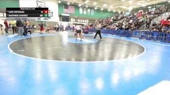 190 lbs Cons. Semi - Naithen Chavez, JW North vs Luis Estrada, Valley View