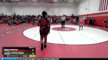 155 lbs Quarterfinal - Sonia Mendoza, Granger vs Monica Cortez-Rosas, Sunnyside