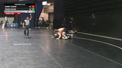 197 lbs Round Of 32 - Sonny Sasso, Virginia Tech vs Teage Calvin, American